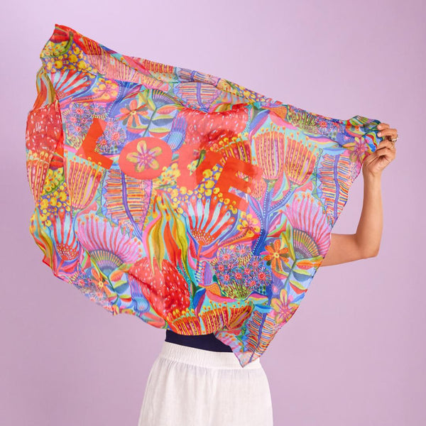 Bravery Co - LOVE square scarf