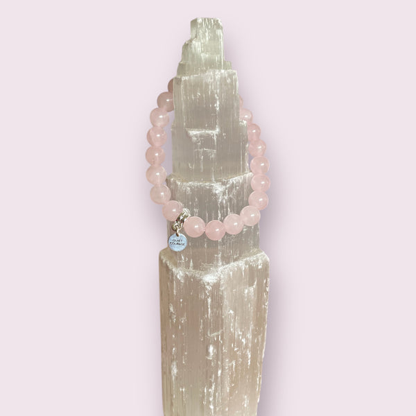 Rose Quartz Crystal Bracelet