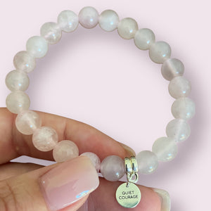 Rose Quartz Crystal Bracelet